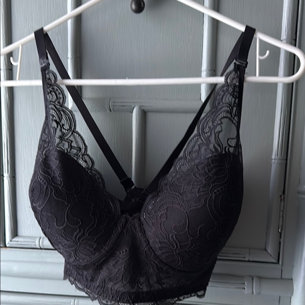 Maidenform Black Lace Underwire Bra